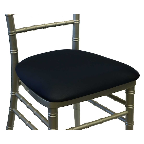 Atlas Commercial Products Spandex Chiavari Cushion Cover, Navy Blue SP-CCC-21 - main